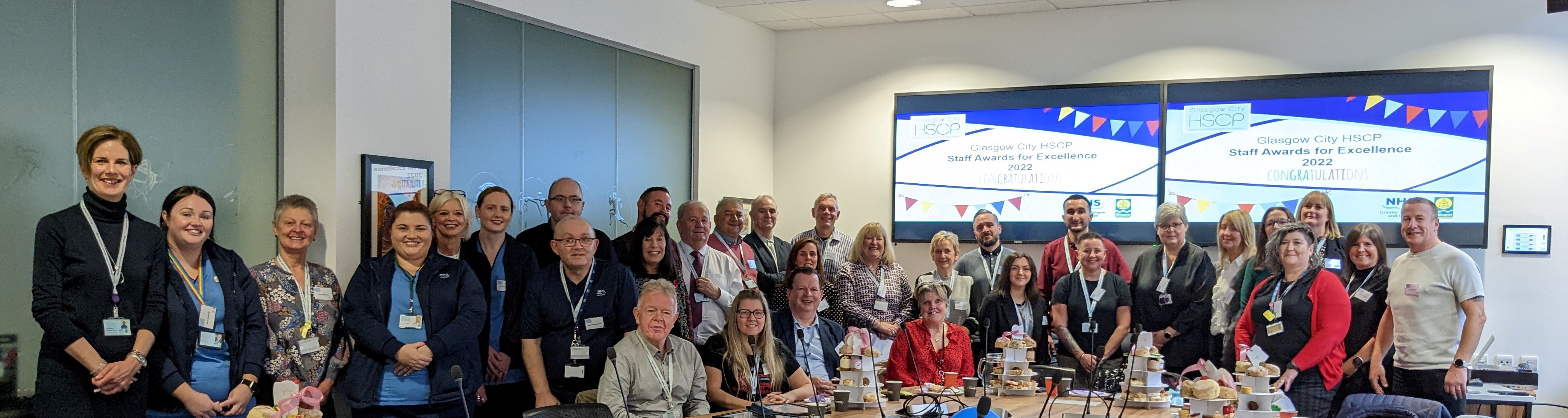 Glasgow City HSCP Staff Awards for Excellence 2022 Winners and